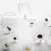 Brocca in vetro borosilicato fatta a mano Animal Farm, 2,9 L
