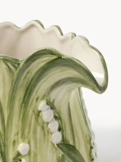 Brocca latte dipinta a mano Lily of the Valley