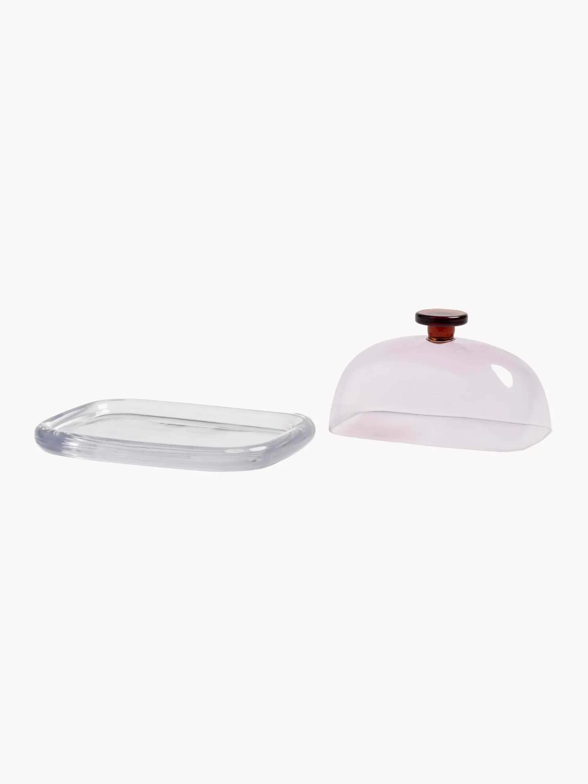 Burriera in vetro borosilicato fatta a mano Cantine