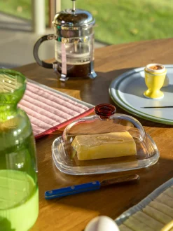 Burriera in vetro borosilicato fatta a mano Cantine