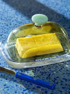 Burriera in vetro borosilicato fatta a mano Cantine