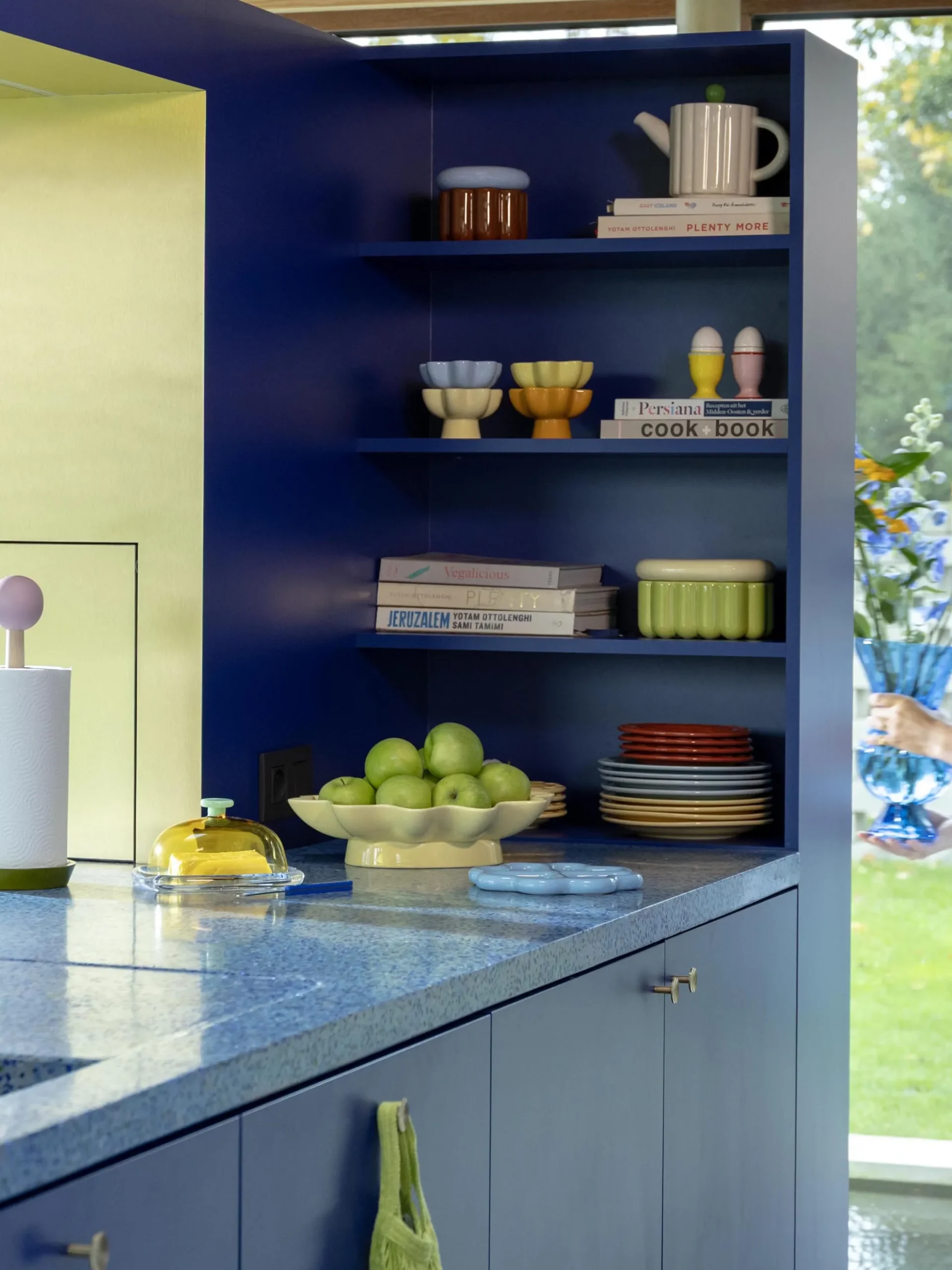Burriera in vetro borosilicato fatta a mano Cantine