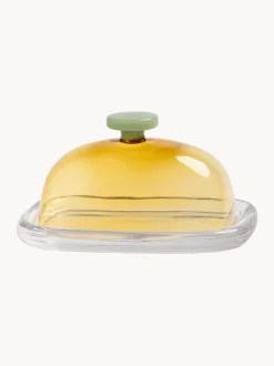 Burriera in vetro borosilicato fatta a mano Cantine