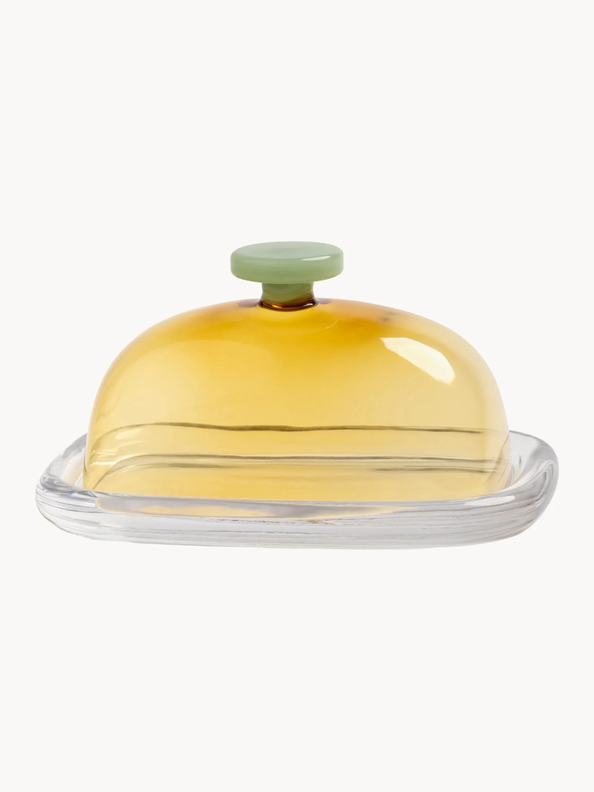 Burriera in vetro borosilicato fatta a mano Cantine