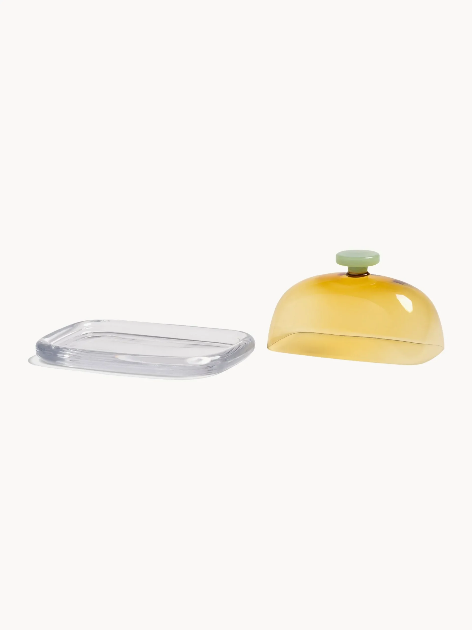 Burriera in vetro borosilicato fatta a mano Cantine