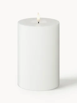 Candela a LED fatta a mano Real Flame, alt. 15 cm