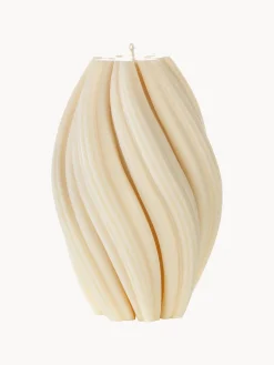 Candela di design fatta a mano Florence, alt. 19 cm