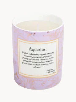 Candela profumata fatta a mano Aquarius (incenso & patchouli)