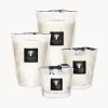 Candela profumata White Pearls (orchidea, fresia, muschio)