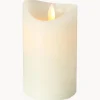 Candela a LED con funzione tremolante Bino, alt. 12 cm