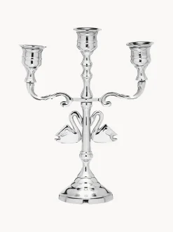 Candelabro Argent Swans