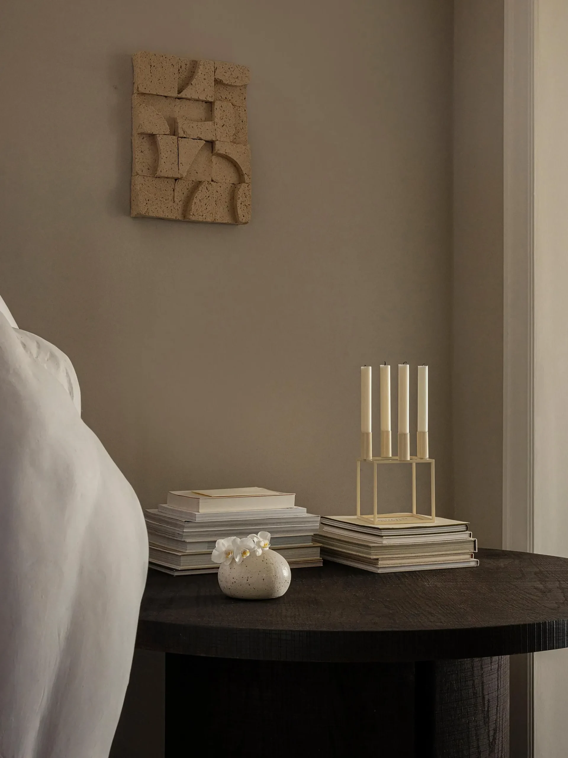 Candelabro in metallo Kubus