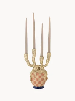 Candelabro dipinto a mano Medusa