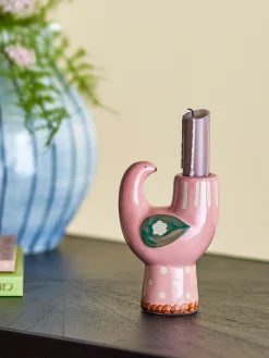 Candelabro dipinto a mano Trudy