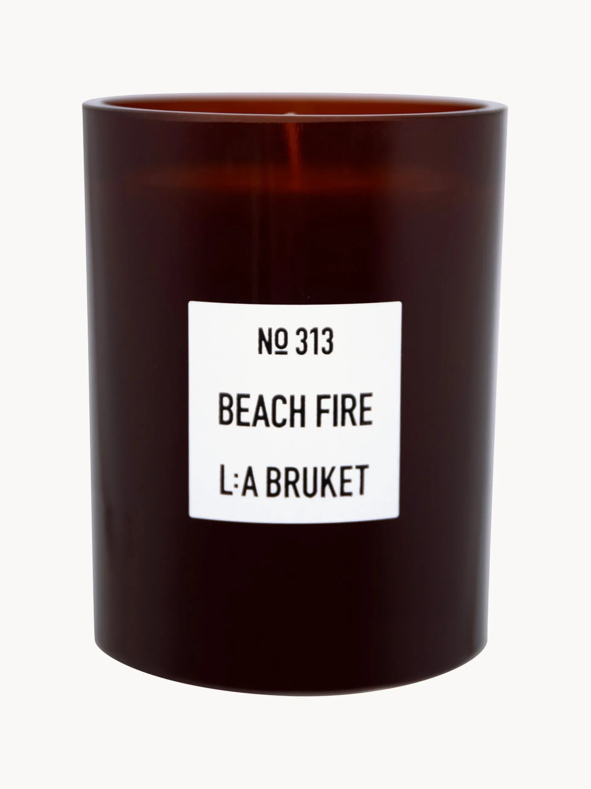 Candela profumata Beach Fire (legno di gaïac, legno affumicato)