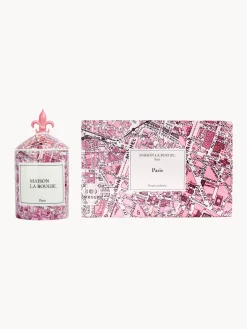 Candela profumata fatta a mano Paris (lavanda, legno di cedro & patchouli)