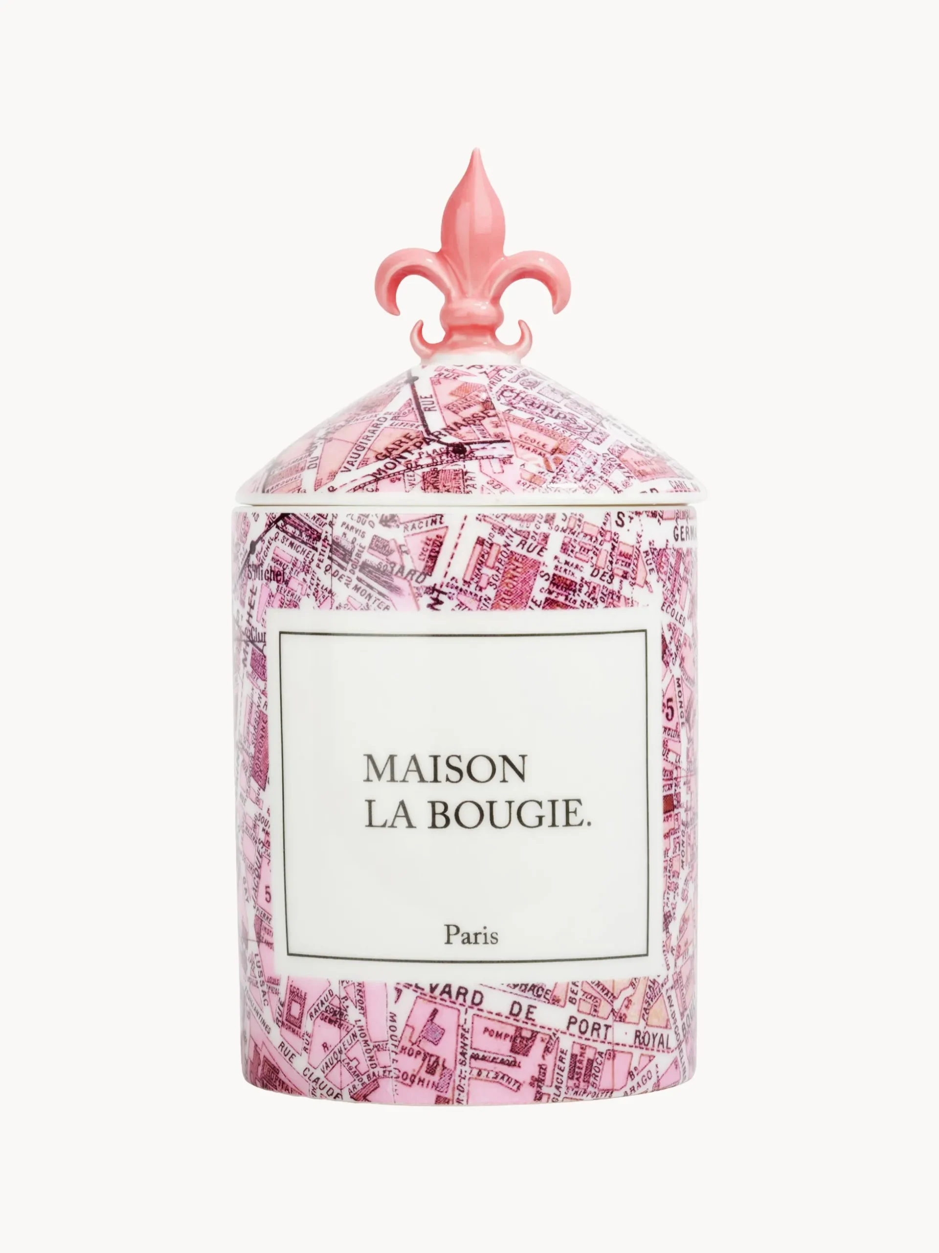 Candela profumata fatta a mano Paris (lavanda, legno di cedro & patchouli)