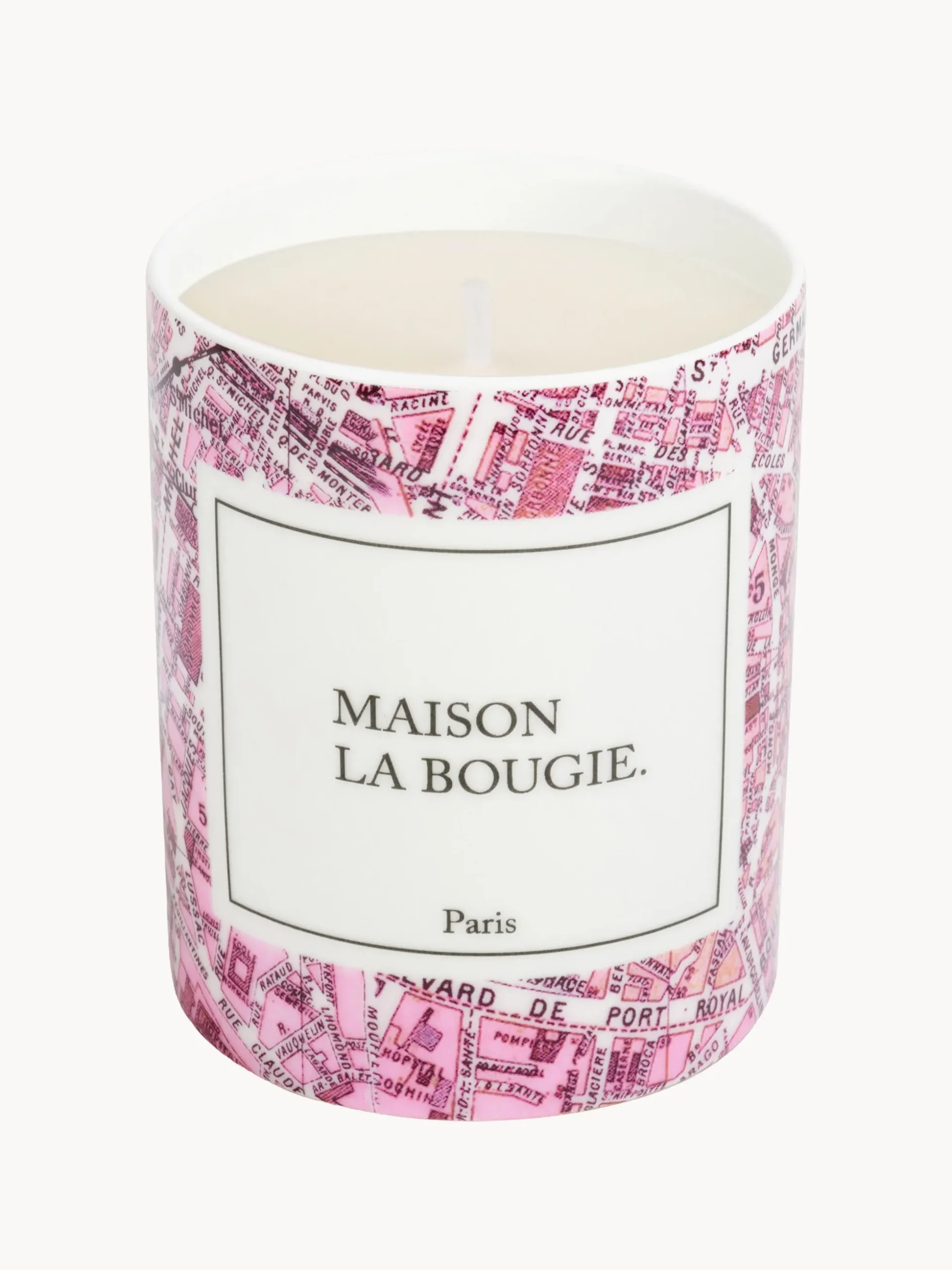 Candela profumata fatta a mano Paris (lavanda, legno di cedro & patchouli)