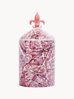 Candela profumata fatta a mano Paris (lavanda, legno di cedro & patchouli)