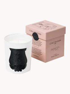 Candela profumata fatta a mano Rose Poivrée (ambra, palmarosa, rosa)