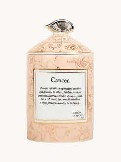 Candela profumata fatta a mano Cancer (bergamotto & vetiver)