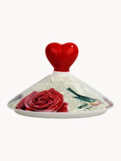 Candela profumata fatta a mano Rose Rouge (cedro, gurjum & fava tonka)
