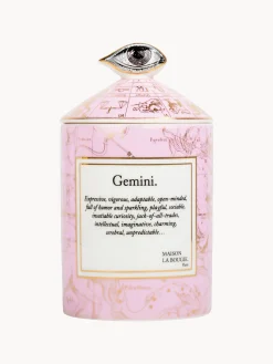 Candela profumata fatta a mano Gemini (lavanda, cipresso & legno di cedro)