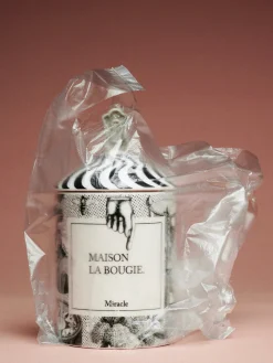 Candela profumata fatta a mano Miracle (ambra, rosa & patchouli)