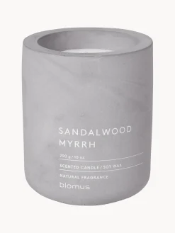 Candela profumata Fraga (legno di sandalo & mirra), alt. 11 cm
