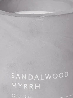 Candela profumata Fraga (legno di sandalo & mirra), alt. 11 cm