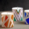 Candela profumata Nastri (fiore di cotone & mughetto)