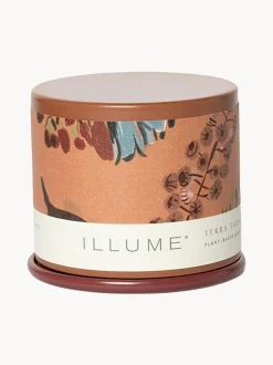 Candela profumata Vanity Tin (muschio di cashmere, foglia di tabacco e arancia)