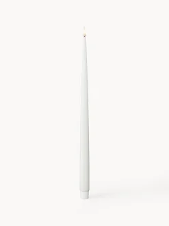 Candele a bastoncino a LED fatte a mano Real Flame, alt. 38 cm, 2 pz
