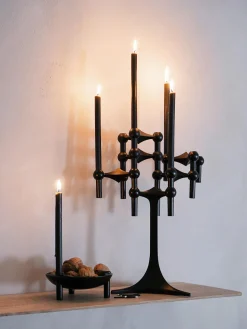 Candele a bastoncino sottili Stoff Nagel 12 pz