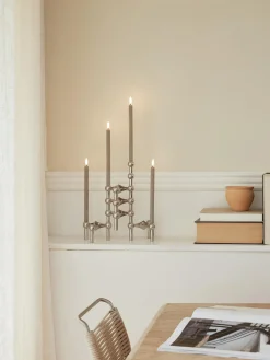 Candele a LED Stoff Nagel 2 pz