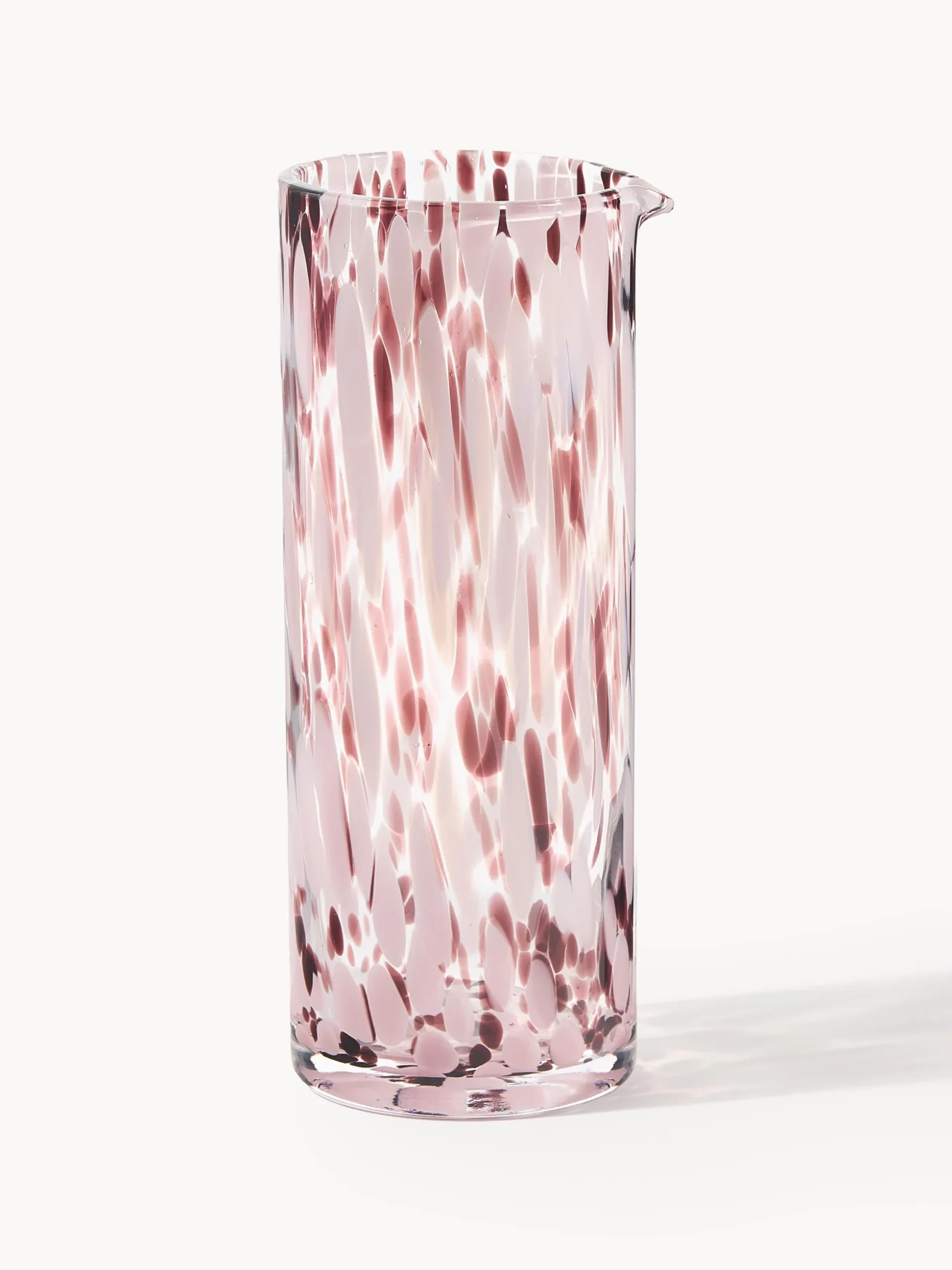Caraffa fatta a mano con motivo a pois Oakley 1,1 L