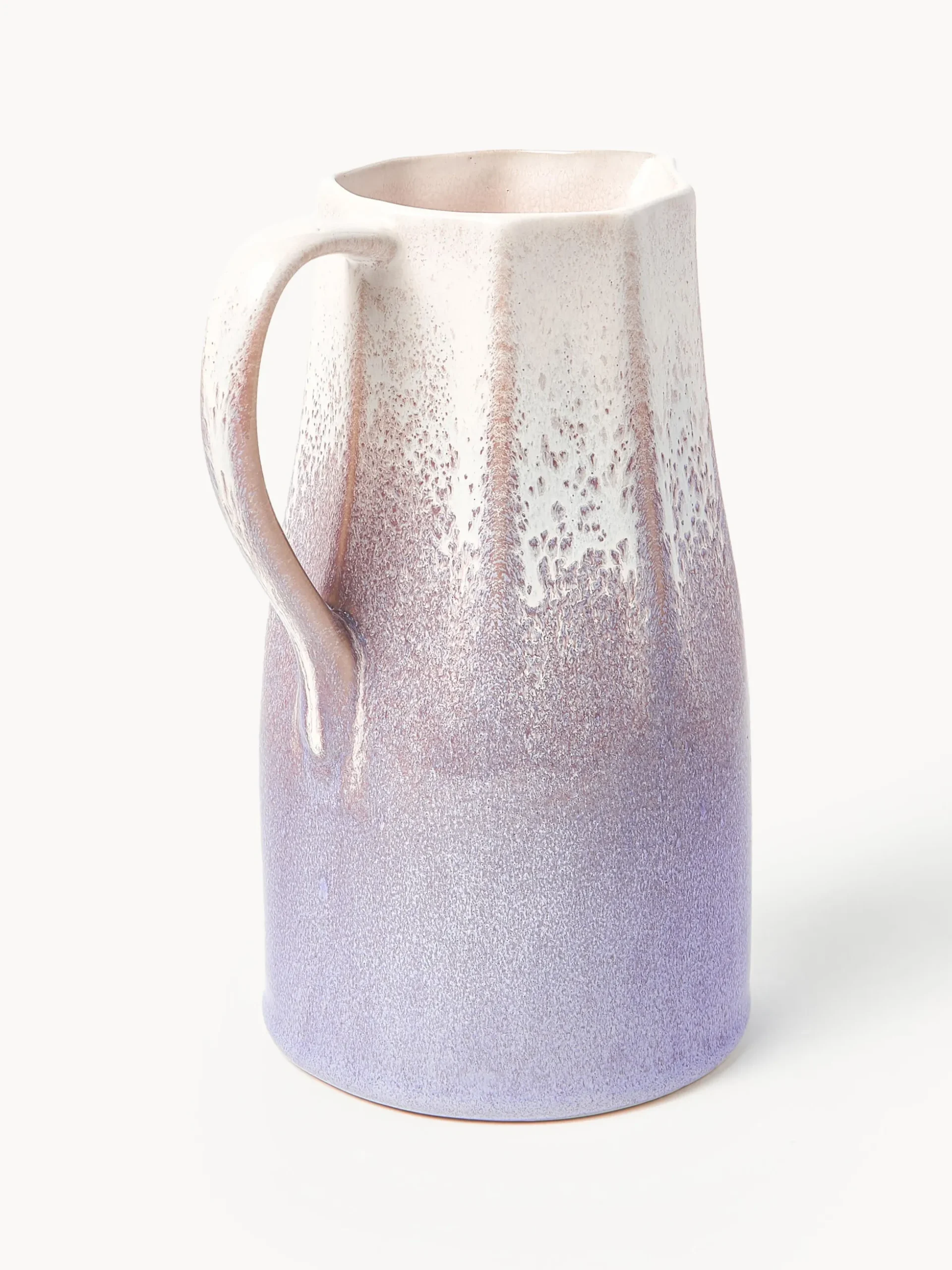 Caraffa fatta a mano con smalto reattivo Vinci, 1.5 L