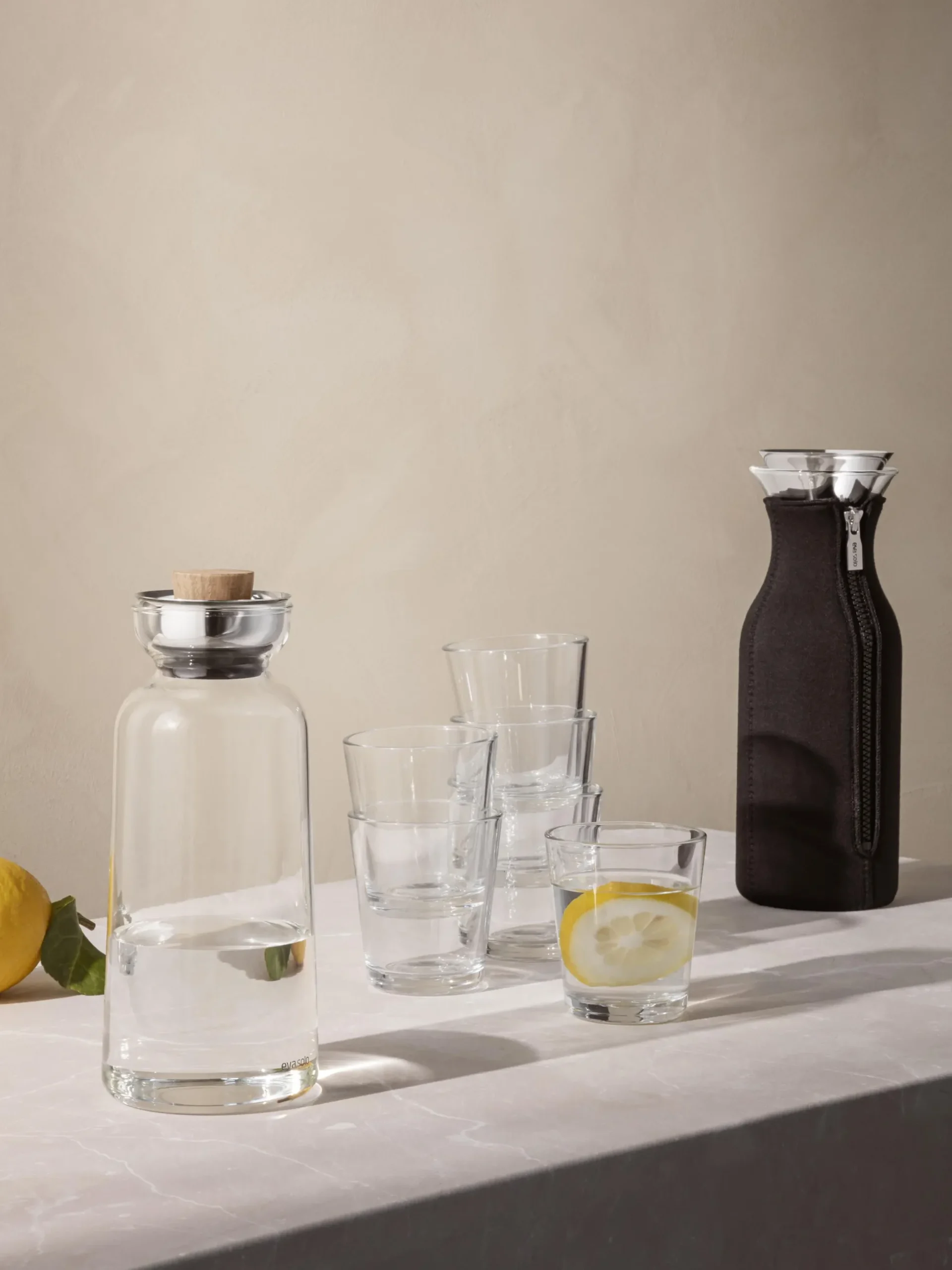 Caraffa in vetro borosilicato Silhou 1 l