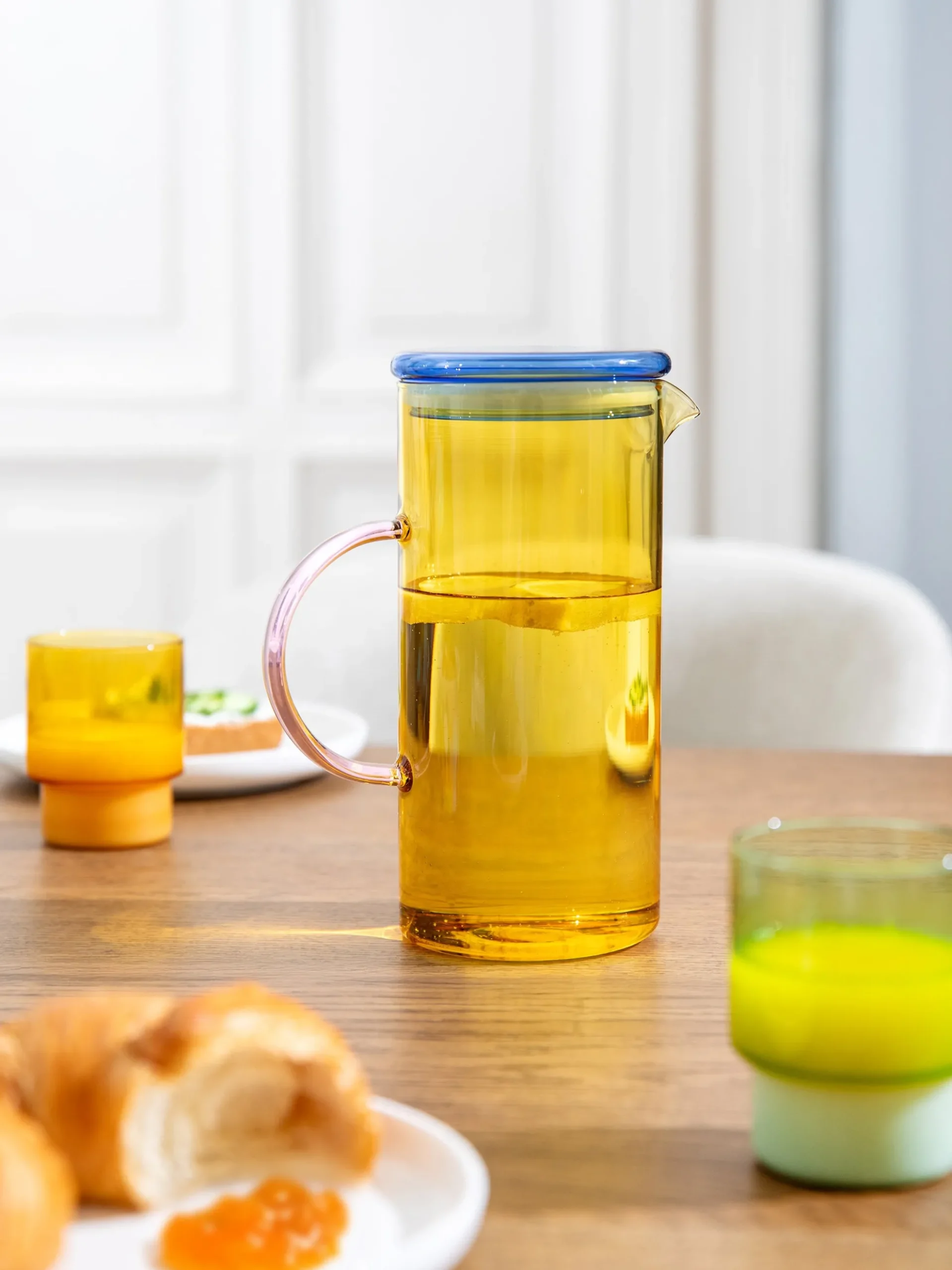 Caraffa in vetro borosilicato Fred, 1,3 L