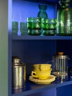 Caraffa in vetro fatta a mano Circus, 1,3 L