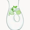 Caraffa in vetro soffiato Ono