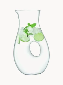 Caraffa in vetro soffiato Ono