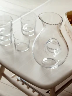 Caraffa in vetro soffiato Ono