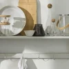 Caraffa in vetro soffiato con tappo in legno Eden, 1 L