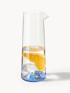 Caraffa in vetro soffiato Hadley, 1,3 L