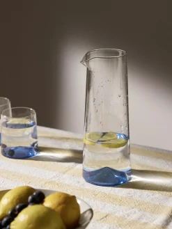 Caraffa in vetro soffiato Hadley, 1,3 L