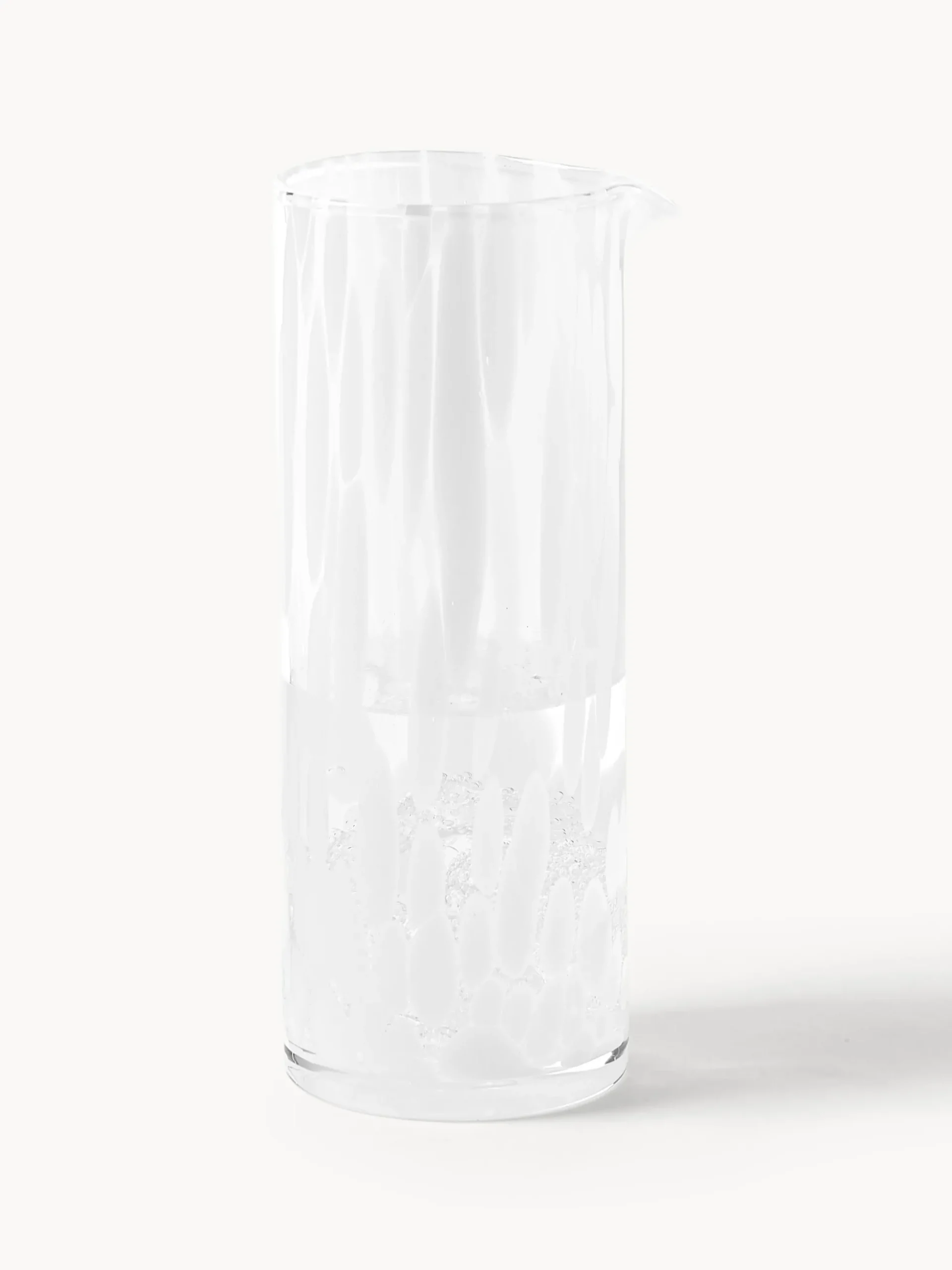 Caraffa fatta a mano con motivo a pois Oakley 1,1 L