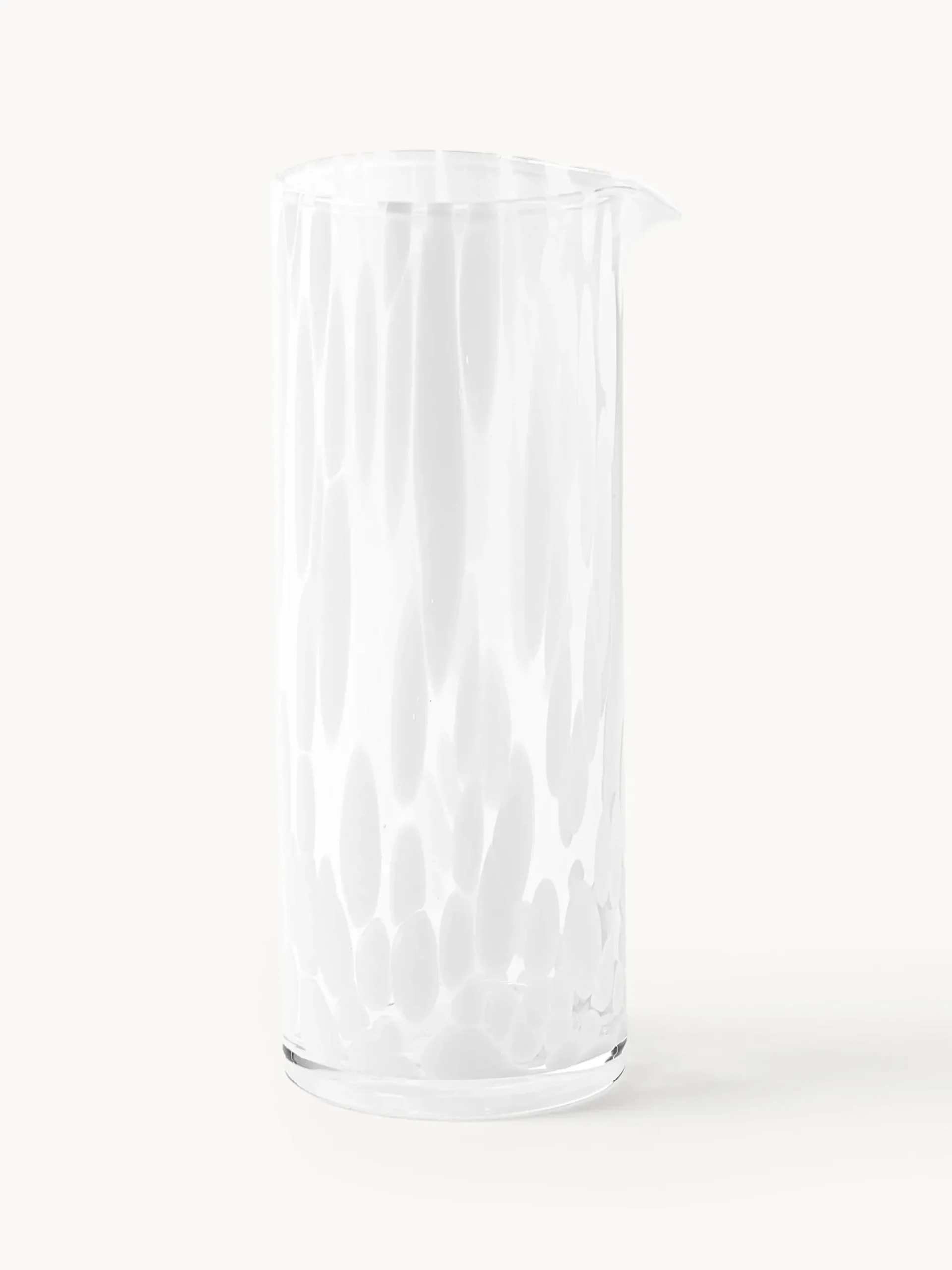Caraffa fatta a mano con motivo a pois Oakley 1,1 L