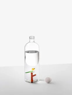 Caraffa in vetro borosilicato fatta a mano Bird, 1,1 L
