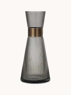 Caraffa in vetro soffiato fumé Grand Cru, 1 L